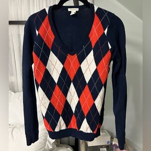 F21 diamond sweater